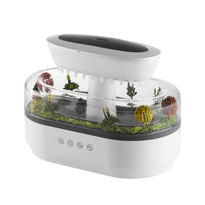 ZenRain Cloud: Raining Night Light & Diffuser